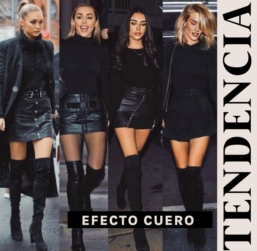 Tendencia Efecto Cuero