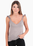 Blusa de tiras con boleros para mujer - Flashy