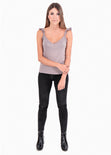 Blusa de tiras con boleros para mujer - Flashy