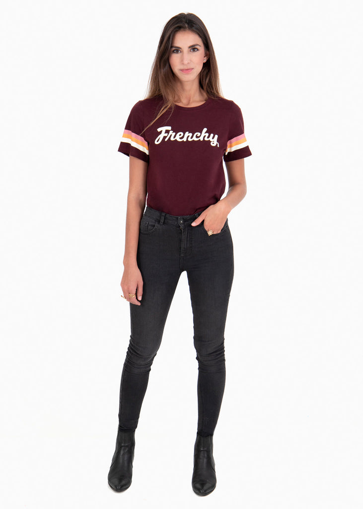 Camiseta estampada "Frenchy" para mujer - Flashy
