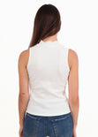 Blusa cuello alto manga sisa para mujer - Flashy
