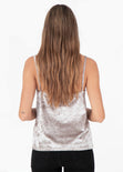 Blusa tiras velvet para mujer - Flashy