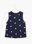 Camiseta estampada estrellas para mujer - Flashy