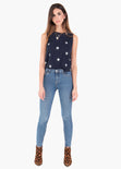 Camiseta estampada estrellas para mujer - Flashy