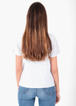 Camiseta estampada "Ok" para mujer - Flashy