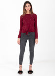 Buso con perlas anudado para mujer - Flashy