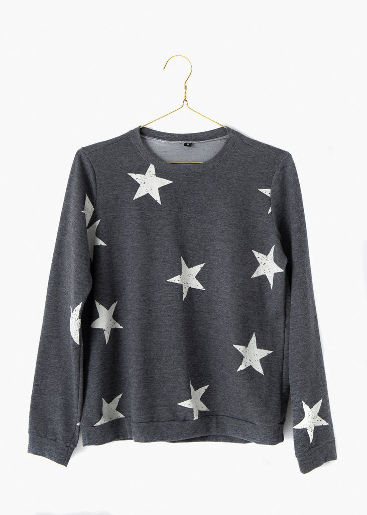 Buso con estampado de estrellas para mujer - Flashy