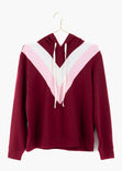 Buso con capucha y bloques de color para mujer - Flashy