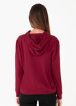 Buso con capucha y bloques de color para mujer - Flashy