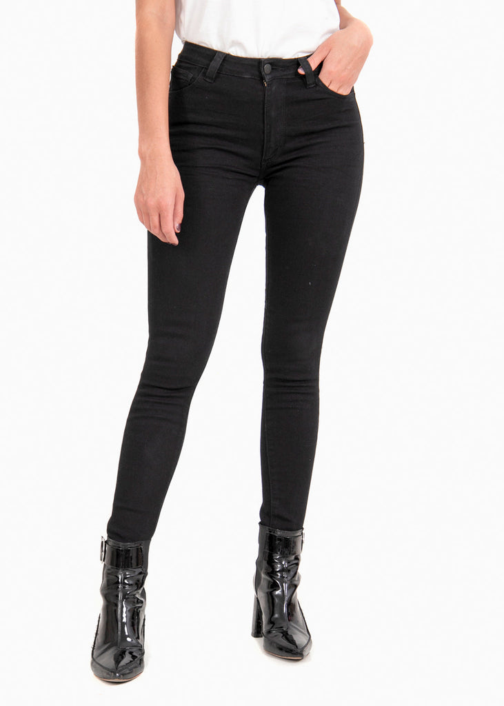 Jean tiro medio skinny para mujer - Flashy