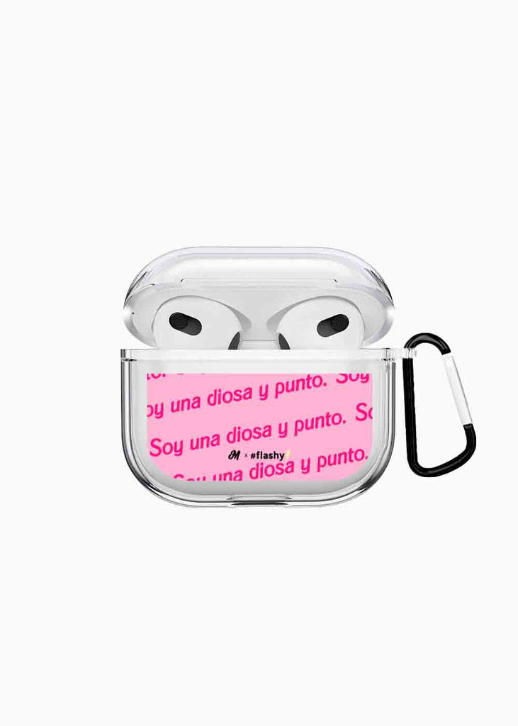 Soy una diosa y punto airpods case para mujer - Flashy