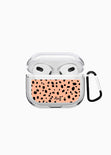 Animal print leopardo rosado airpods case para mujer - Flashy