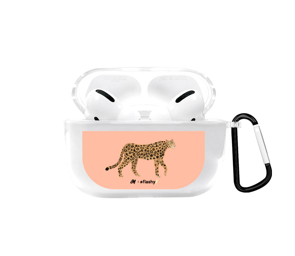 Chic leopard airpods case para mujer - Flashy