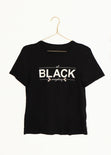 Camiseta estampada "Black" para mujer - Flashy