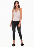 Blusa de tiras cruzada para mujer - Flashy