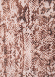 Blusa con estampado de pitón para mujer - Flashy