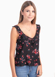 Blusa de flores con bolero para mujer - Flashy