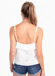 Blusa de tiras con bolillo para mujer - Flashy