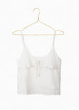 Blusa de tiras con bolillo para mujer - Flashy