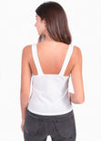 Blusa de tiras con moños para mujer - Flashy