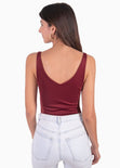 Body de tiras con encaje en laterales para mujer - Flashy