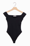 Body off shoulder manga corta para mujer - Flashy
