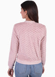 Bomber jacket con piel sintética para mujer - Flashy