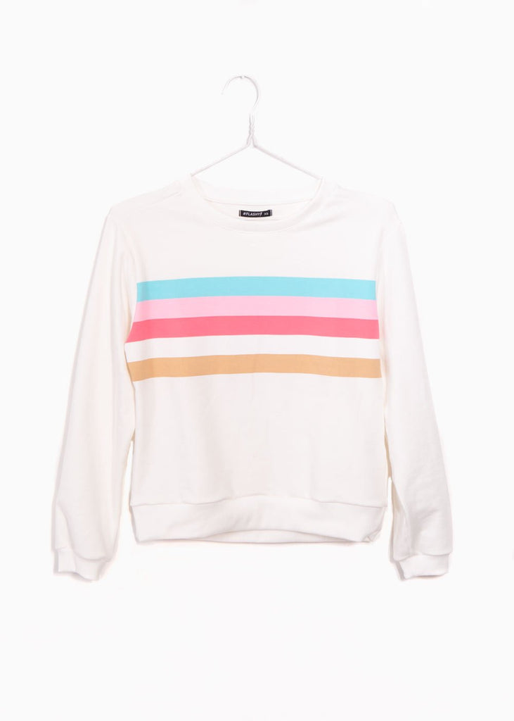 Buso estampada rayas para mujer - Flashy