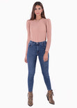 Buso manga larga con hombreras para mujer - Flashy