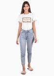 Camiseta con estampado de animal print "Magical" para mujer - Flashy