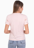 Camiseta con estampado de duraznos para mujer - Flashy