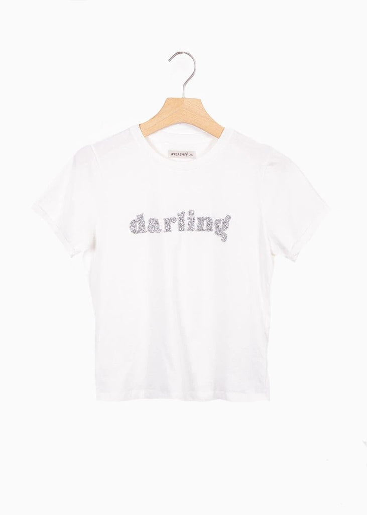 Camiseta estampada "Darling" para mujer - Flashy