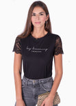 Camiseta estampada "Day Dreaming forever" para mujer - Flashy