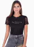 Camiseta estampada "Day Dreaming forever" para mujer - Flashy