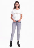 Camiseta estampada "It's not my problem" para mujer - Flashy