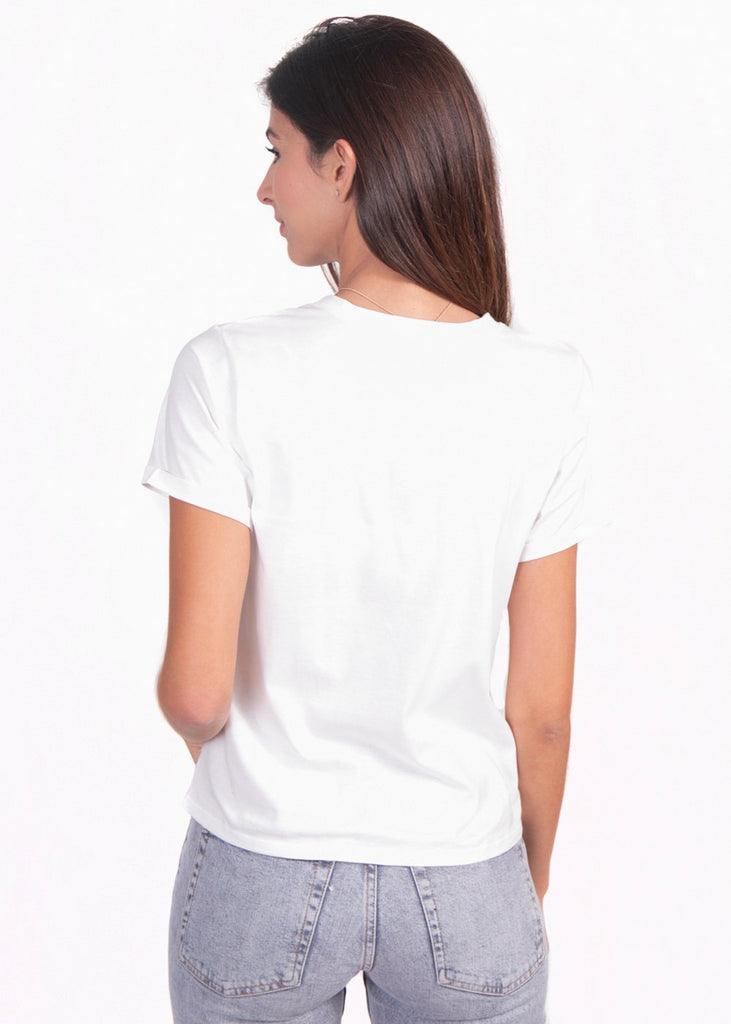 Camiseta estampada "It's not my problem" para mujer - Flashy