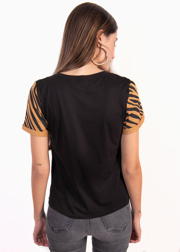 Camiseta estampada "Madame" para mujer - Flashy