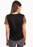 Camiseta estampada "Madame" para mujer - Flashy