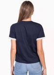 Camiseta estampada "Oui" para mujer - Flashy