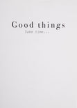 Camiseta estampada con mangas de ojalillo "Good things" para mujer - Flashy