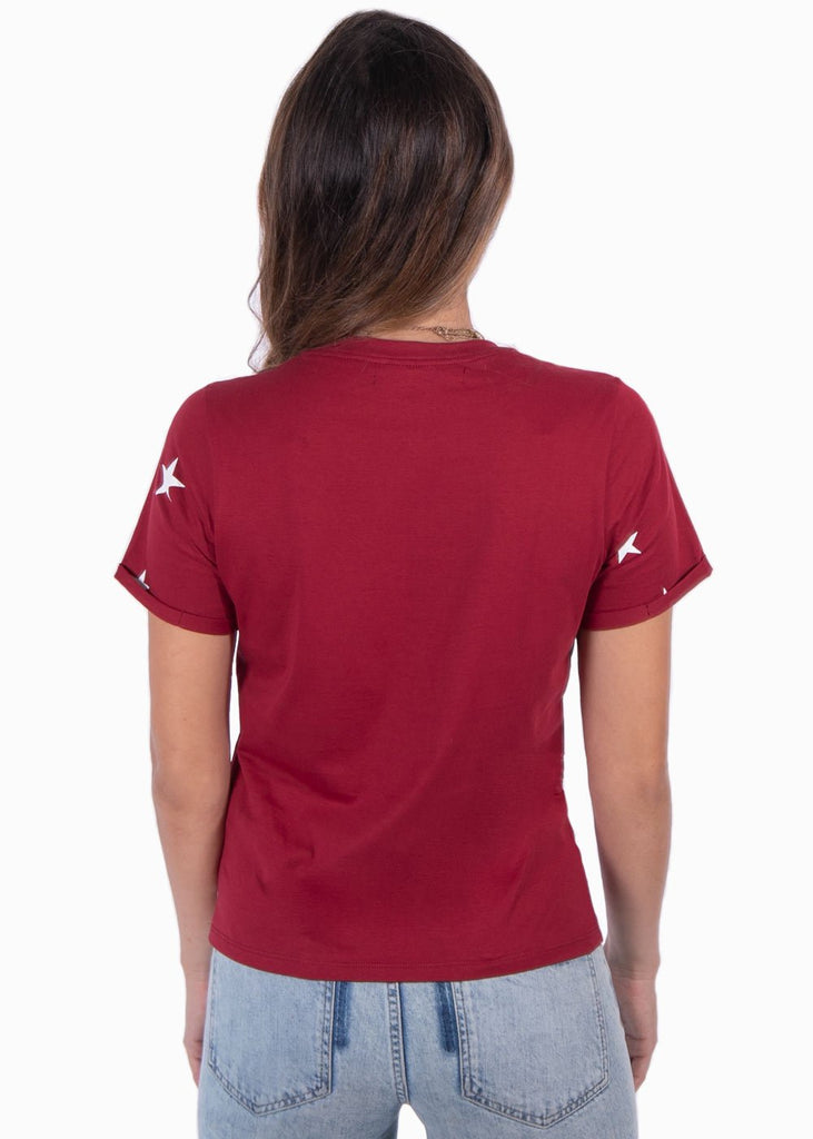 Camiseta estampada estrellas para mujer - Flashy