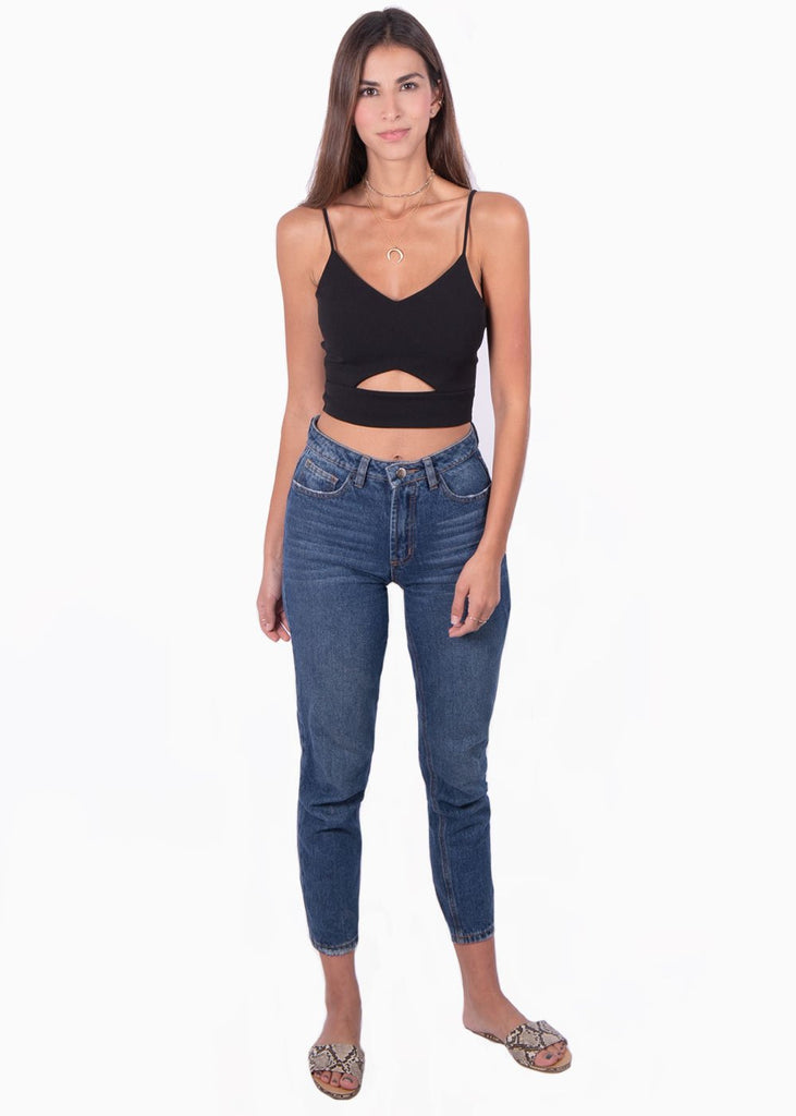 Crop top de tiras para mujer - Flashy
