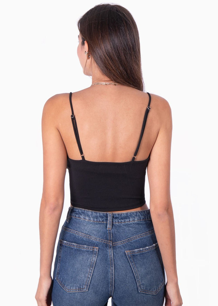Crop top de tiras para mujer - Flashy
