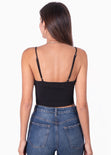 Crop top de tiras para mujer - Flashy