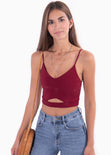 Crop top de tiras para mujer - Flashy