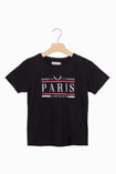 Camiseta estampada "Paris" para mujer - Flashy