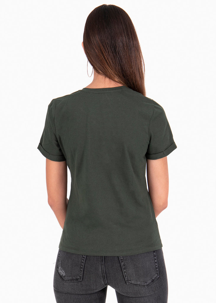 Camiseta estampada "New York" para mujer flashy