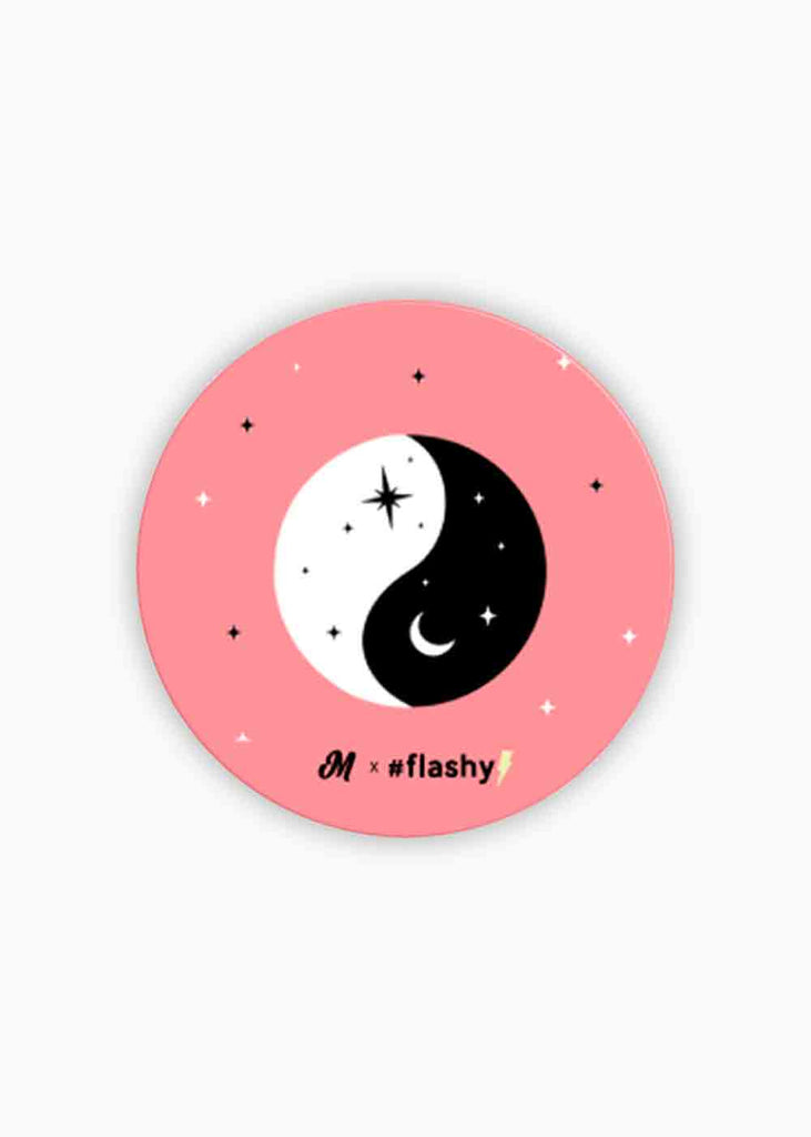 Pink ying yang phone holder para mujer - Flashy