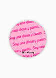 Soy una diosa y punto phone holder para mujer - Flashy