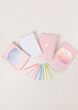 Agenda Flashy 2025 "Better Days Are Coming" color rosado para mujer - Flashy